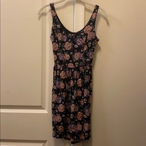 SOLD! Abercrombie Floral Print Open Back Dress
